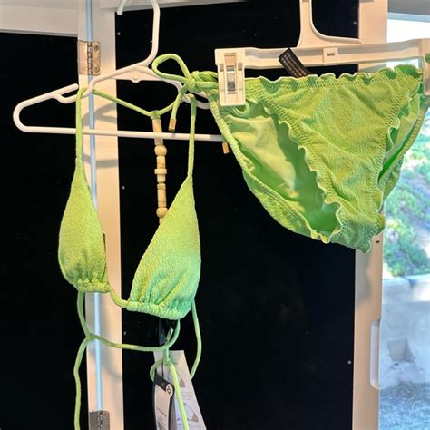 Vix Swim Vibrant Green Bikini Set Poshmark