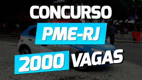 Concurso Pmerj Saiu Edital Tem Vagas P Edital Pmerj