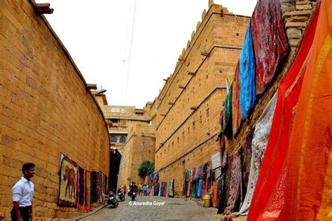 Walking Around The Jaisalmer Fort Or Golden Fort - Inditales