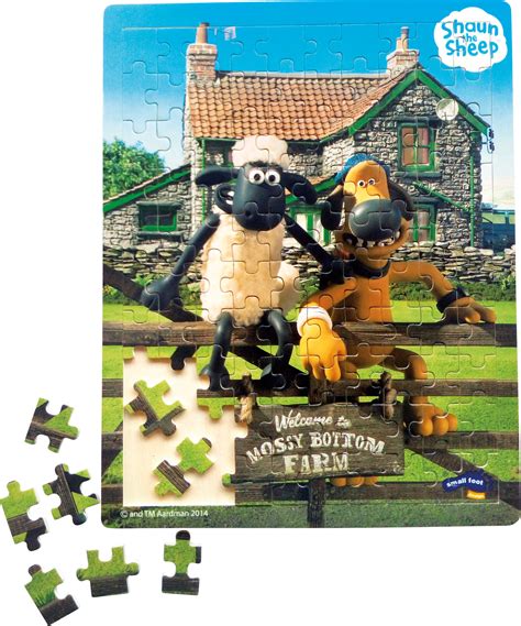 small foot Shaun the Sheep Puzzle - Puzzle and games - Import for Kids ApS