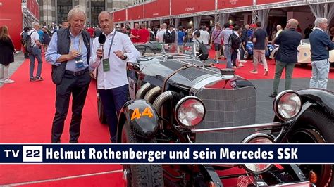 Mille Miglia Helmut Rothenberger Und Sein Mercedes Benz Ssk