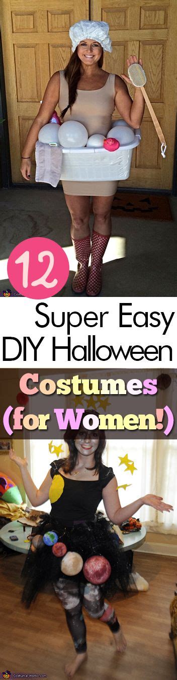 12 Super Easy DIY Halloween Costumes For Women Diy Halloween