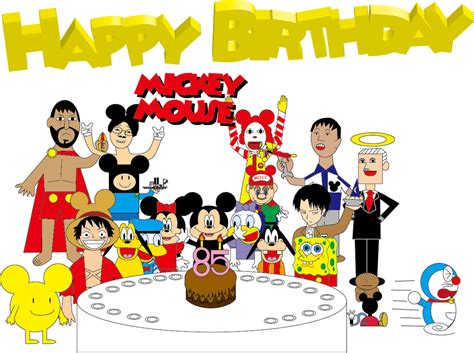 Happy Birthday Mickey Mouse By Sad8537 On Deviantart