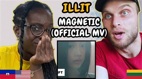 Reaction To Illit Magnetic Official Mv First Time Listening