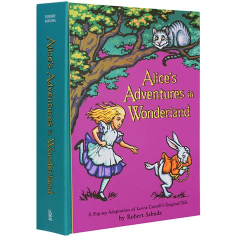 爱丽丝梦游仙境立体书 Alice S Adventures In Wonderland爱丽丝漫游奇境记 Pop Up Book英文原版全英文版