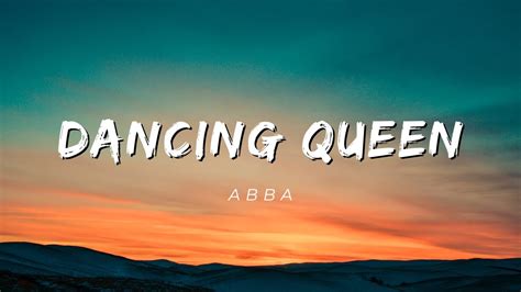 Abba Dancing Queen Lyrics Youtube