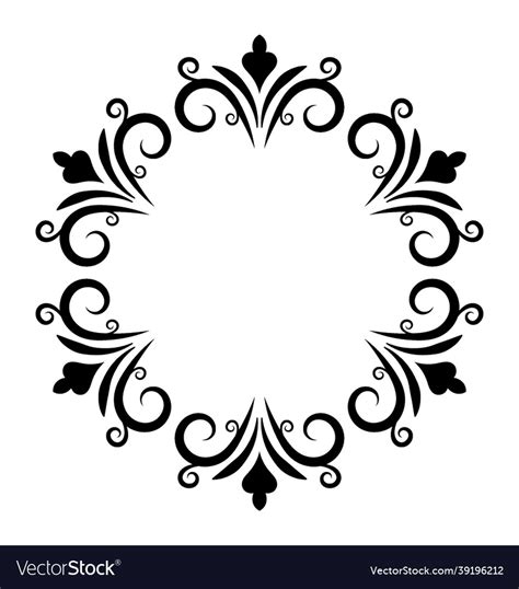 Antique frame Royalty Free Vector Image - VectorStock