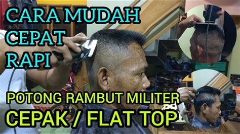 Military Flat Top Hair Cut Tutorial Youtube