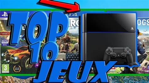 Top 10 Des Meilleurs Jeux Ps4 Youtube