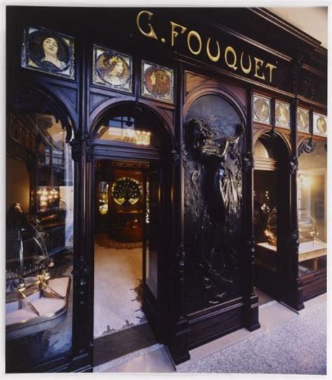 Salle avec la façade de l ancienne boutique Fouquet de la rue Royale