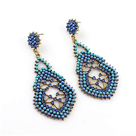 [33% OFF] Colorful Bead Drop Earring | Rosegal