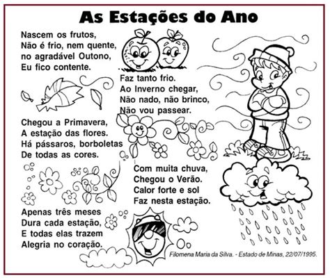 Hist Ria Sobre As Esta Es Do Ano Para Educa O Infantil Nex Historia