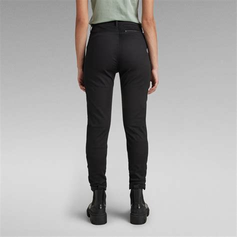 Kafey Cargo Ultra High Skinny Jeans Schwarz G Star RAW