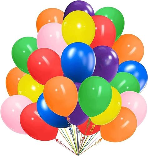 X Balony Kolorowe Urodzinowe Na Urodziny Dla Dzieci Zestaw Balon W