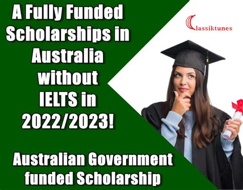 Get Fully Funded Scholarships In Australia Without Ielts In 20222023