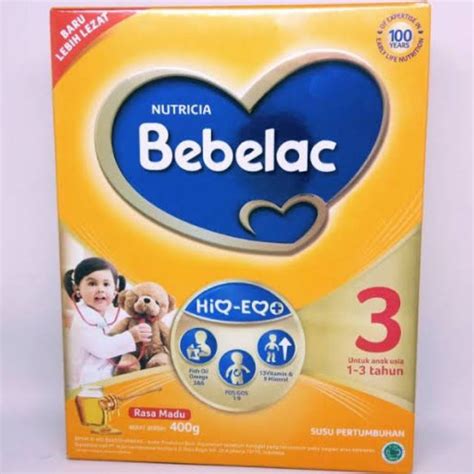 Jual Bebelac 3 Susu Pertumbuhan Fos Gos Madu 200G Shopee Indonesia