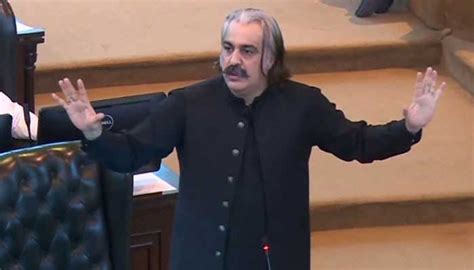 Curse On Hypocrites Gandapur Reiterates Loyalty To Imran Khan After