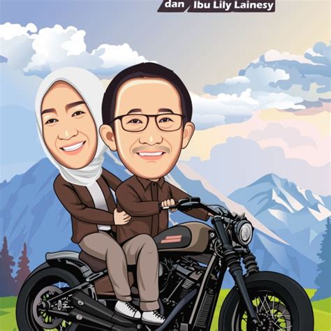 Jual Karikatur Wajahvector Wajah1 Wajah Karikatur Digital Wisuda