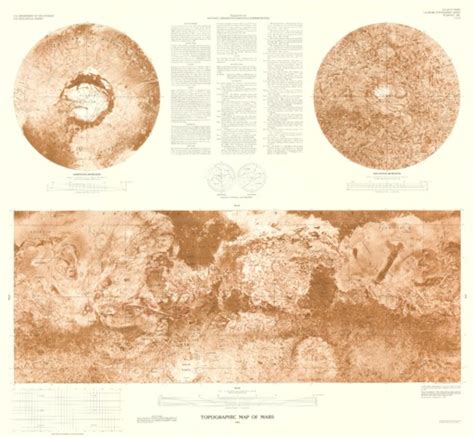 Mars Topographic Map | USGS Astrogeology Science Center