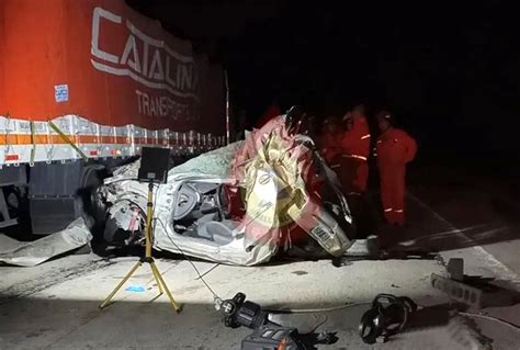 Trágico choque en la autopista y cuatro accidentes en Villa María El