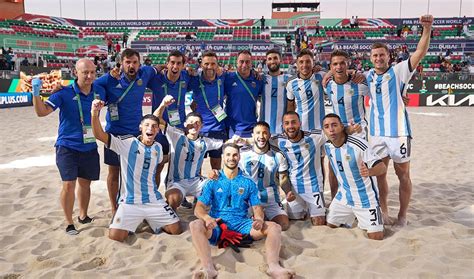 La Selecci N Argentina De F Tbol Playa Se Despidi Del Mundial De Dubai