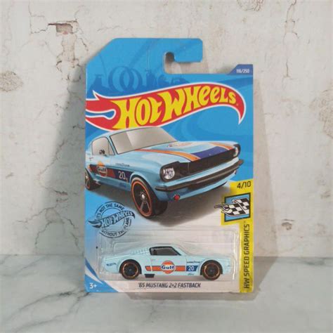 Jual Hot Wheels 65 Mustang 2 2 Fastback Shopee Indonesia