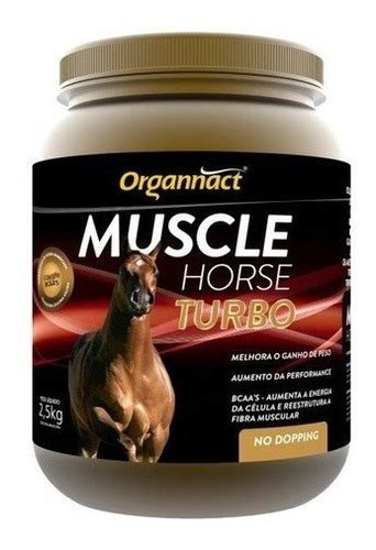 Suplemento Para Equinos Organnact Muscle Horse Turbo 2 5 Kg Frete grátis