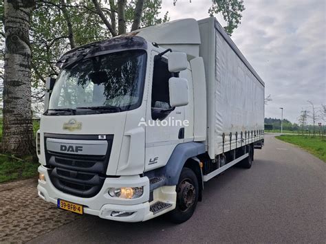 DAF LF 220 Schuifzeilen Playwood Koffer LKW Kaufen Niederlande