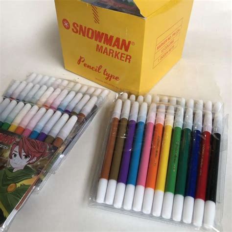 Jual Spidol Kecil Snowman Warna Pw A Dus Di Seller Toko Lushan