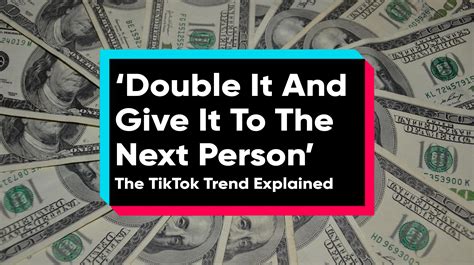 What Does 'Double It And Give It To The Next Person' Mean? The Viral