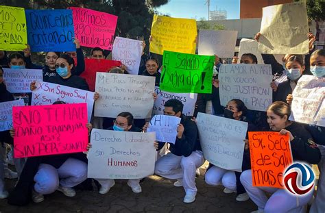 Protestan Enfermeras Del Hospital General De Tijuana Por Falta De Pago