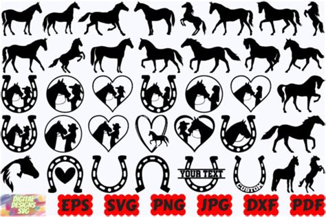 Horse Silhouette Svg - Etsy