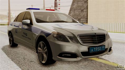 Mercedes-Benz E500 interior Ministry traffic police for GTA San Andreas