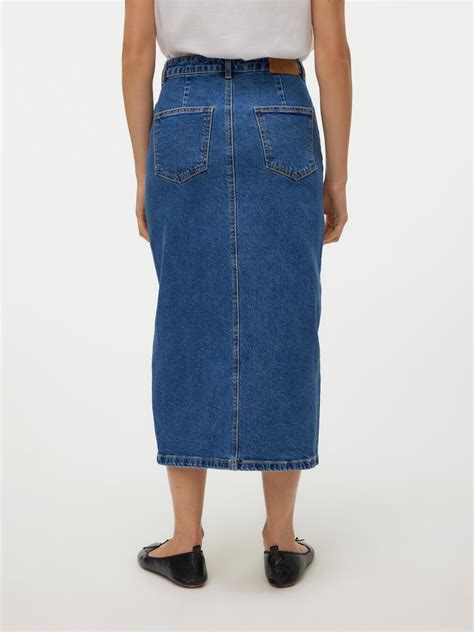 Vmveri Long Skirt Medium Blue Vero Moda®