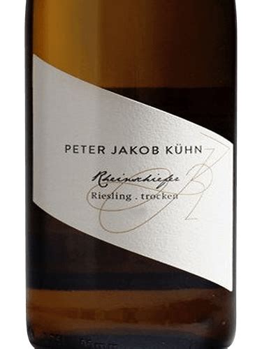 Peter Jakob Kühn Rheinschiefer Riesling Trocken Vivino US