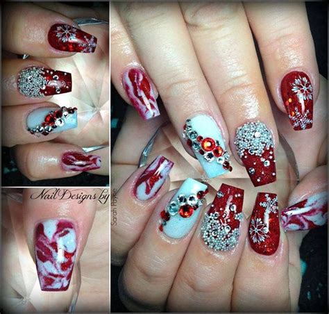 Pin By Ingrid Vanzwaelmen On Nail Art Cute Christmas Nails Christmas