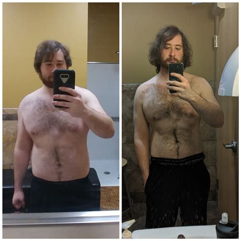First time posting here. Oct 2018- 225, July 2020- 185. A lot of face