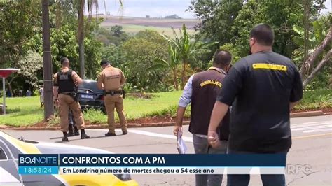 Homem é morto por policiais após troca de tiros em Londrina diz PM