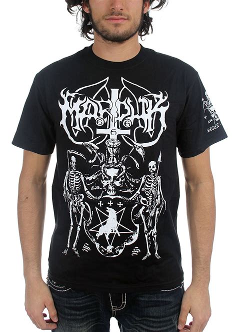 Marduk Band Serpent Sermon Skeletons Logo T Shirt S Walmart