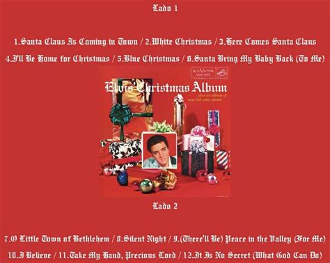 03 Elvis Christmas Album 1957 Christmas Albums Album White Christmas