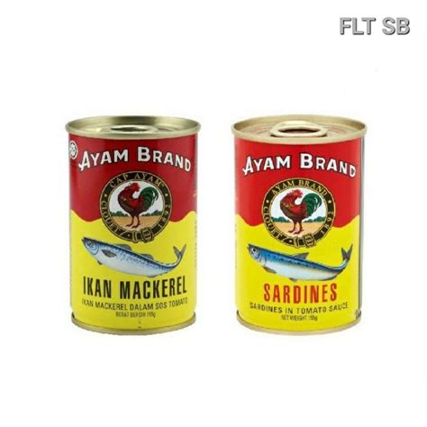 Ayam Brand Sardines Mackerel In Tomato Sauce 425g 1 Shopee Malaysia