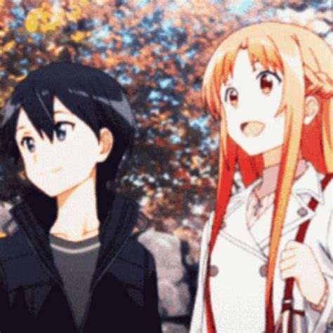 Kirito And Asuna GIF - Kirito And Asuna - Discover & Share GIFs