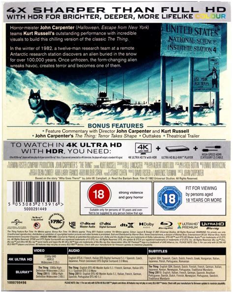 Купить ВЕЩЬ (COS) [BLU-RAY 4K]+[BLU-RAY]: отзывы, фото и характеристики ...