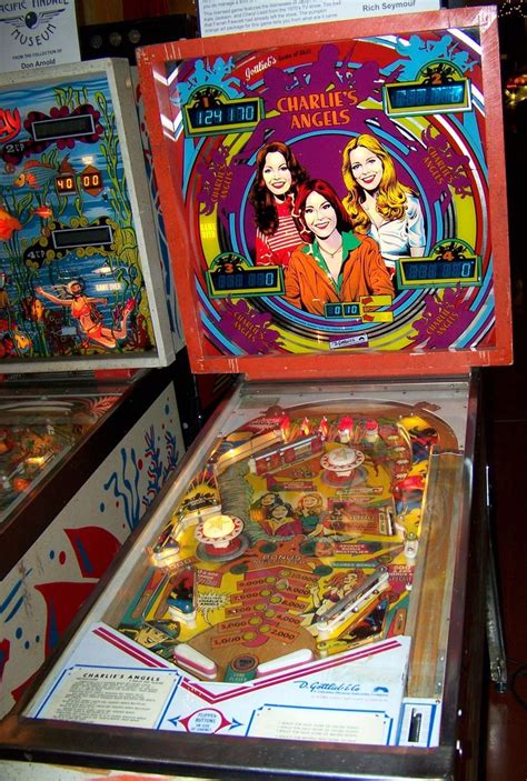 1979 Charlie Angels Gottlieb Pinball Machine Retro Arcade Pinball