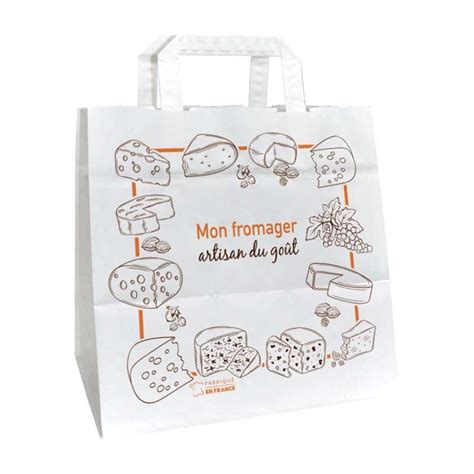 Sac Cabas Papier Artisan Du Gout Pour Fromager Lesmayoux