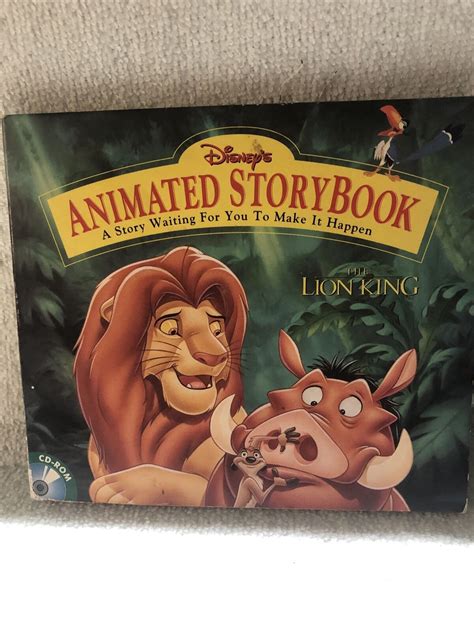 Disney The Lion King Animated Storybook EBay