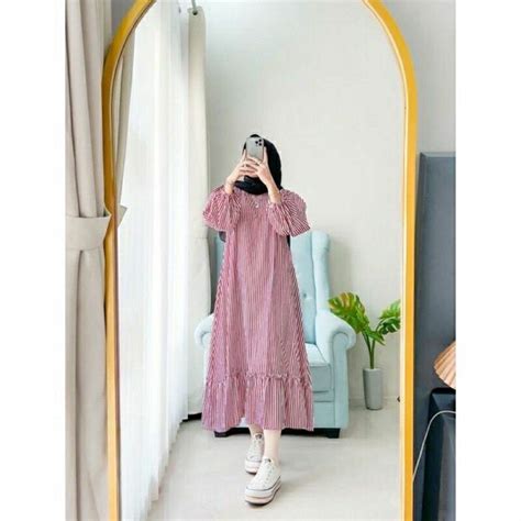 Lesya Midi Dress Terbaru Lazada Indonesia