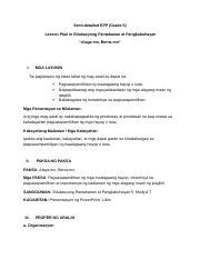 Grade Epp Sdlp Docx Semi Detailed Epp Grade Lesson Plan In