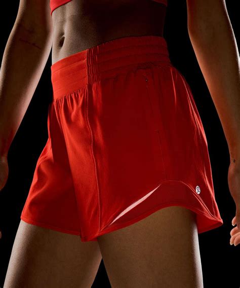 Lululemon Hotty Hot High Rise Lined Short Hot Heat First Release Lulu Fanatics
