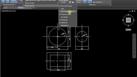 Scomparso Nel Autocad Barra Degli Strumenti Youtube